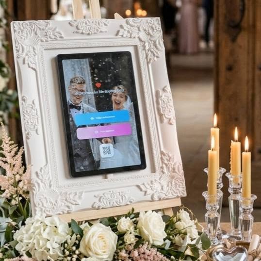 Digitales Gästebuch - Bilderrahmen